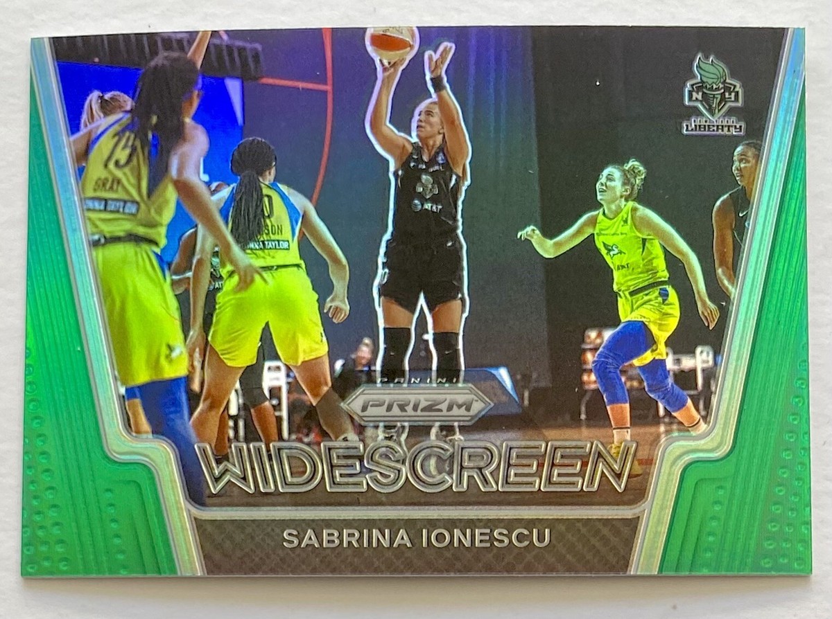 SABRINA IONESCU 2021 PANINI PRIZM #7 WIDESCREEN #10 EMERGENT