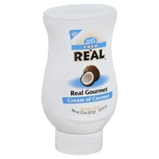 Coco Real Cream of Coconut 22 Oz Pack of 3 Non Dairy Creamer