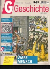 G Geschichte mit Pfiff Zeitschrift/  9-1999 / Geschichte der Sklaverei