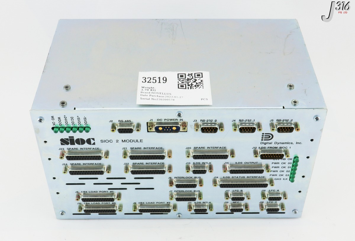 32519 NOVELLUS SESIOC E84 IXT WTS HV, SIOC 2 MODULE 02-267032-00