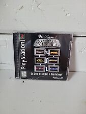 Williams Arcade's Greatest Hits (PS1 PlayStation 1, 1996) Complete w/ Manual CIB