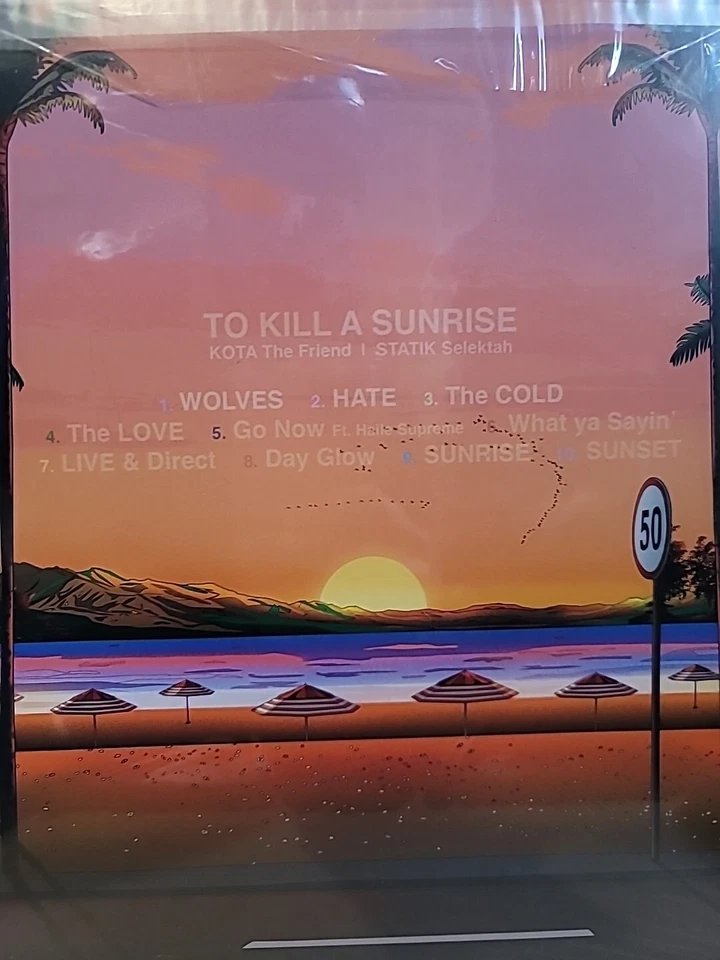 Kota The Friend & Statik Selektah _To Kill A Sunrise Vinyl Haile Supreme RAP NEW - Image 4 of 4