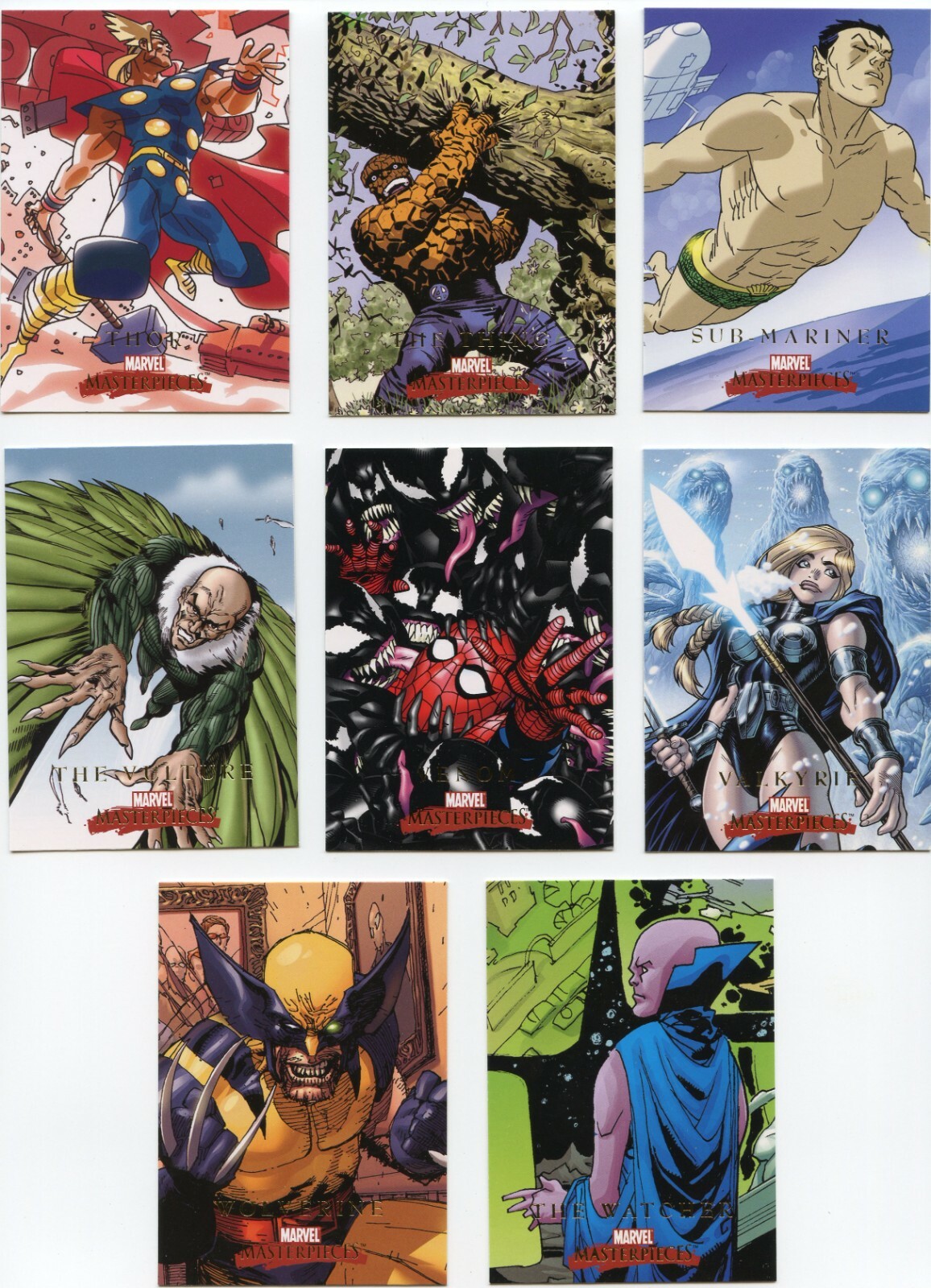 2008 Upper Deck Marvel Masterpieces Series 2 Base Card #86 - Valkyrie