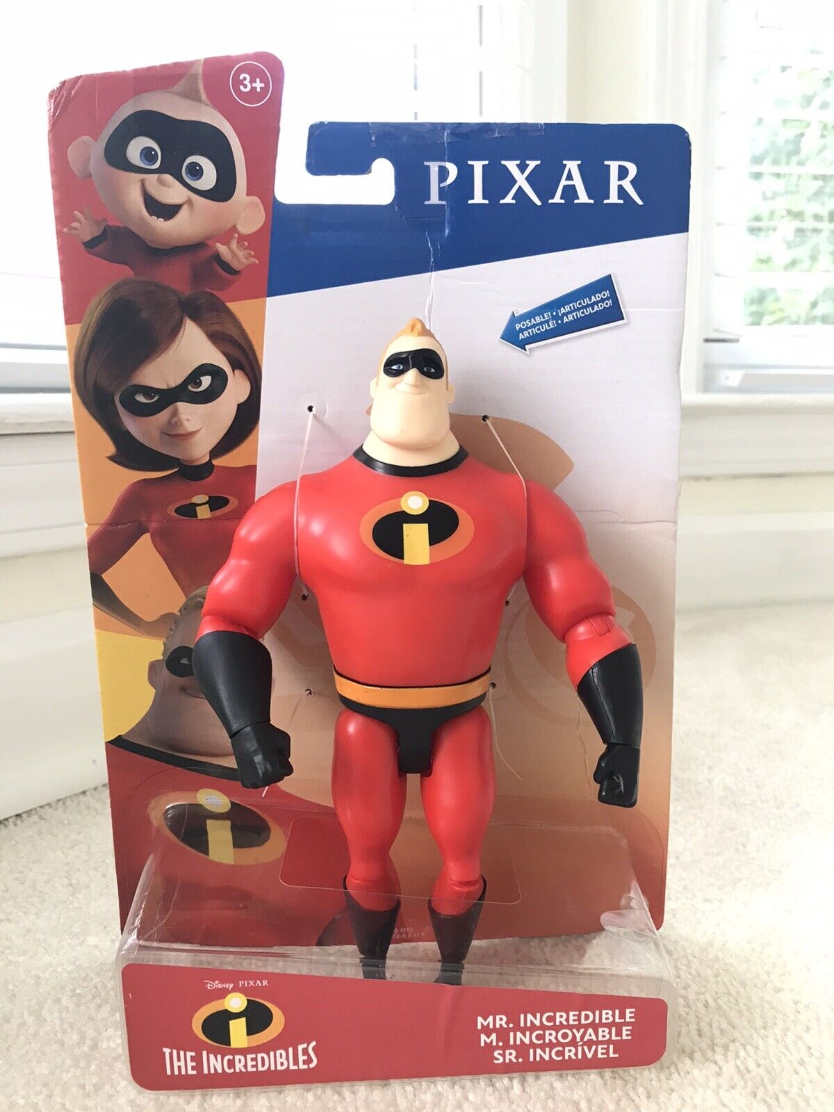 Disney Pixar The Incredibles Mr. Incredible Action Figure NEW Toys Pixar  Movie 887961880632 | eBay