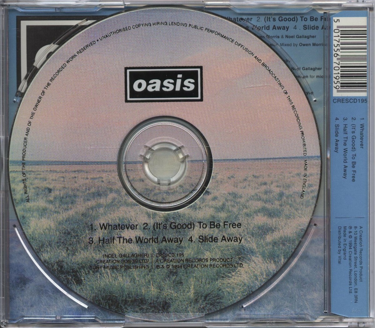 Oasis - Whatever (CD Single) | eBay