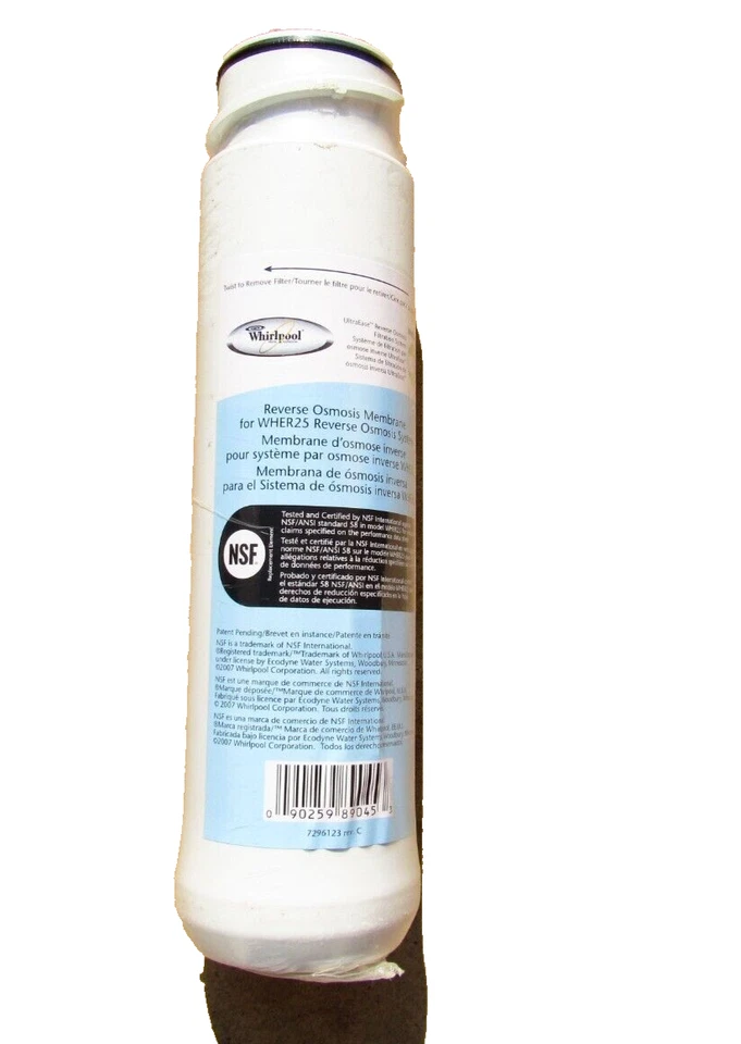 Pack of 2 WHEERM Whirlpool UltraEase Reverse Osmosis Membrane WHAROS5 and WHER25 - Image 4 of 4