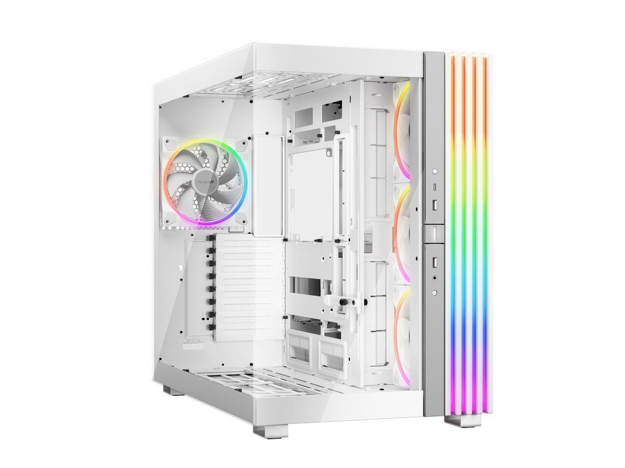 соблюдайте тишину ЛЕГКАЯ ОСНОВА 900 FX White ABS Сталь закаленное стекло ATX Full Tower Ca 34990₽