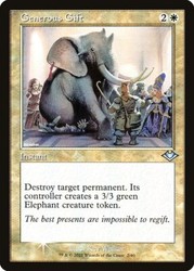 Generous Gift (Retro Frame Foil) Modern Horizons 2
