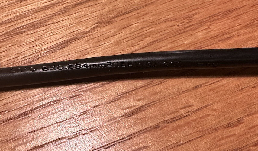 LongwellP CSA 152192 6ft SVT 60°C E55333 VW1 3X0.824mm²(18AWG