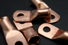 1/0 GAUGE COPPER 5/16 RING 50 PK CRIMP TERMINAL CONNECTOR AWG BATTERY CUR10516