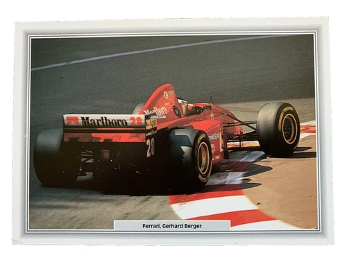 Gerhard Berger Formula 1 Racing Fan Apparel and Souvenirs