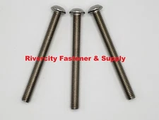 (3) M10-1.5x70 Button Allen Head Cap Screws Stainless M10x1.5x70 Bolts