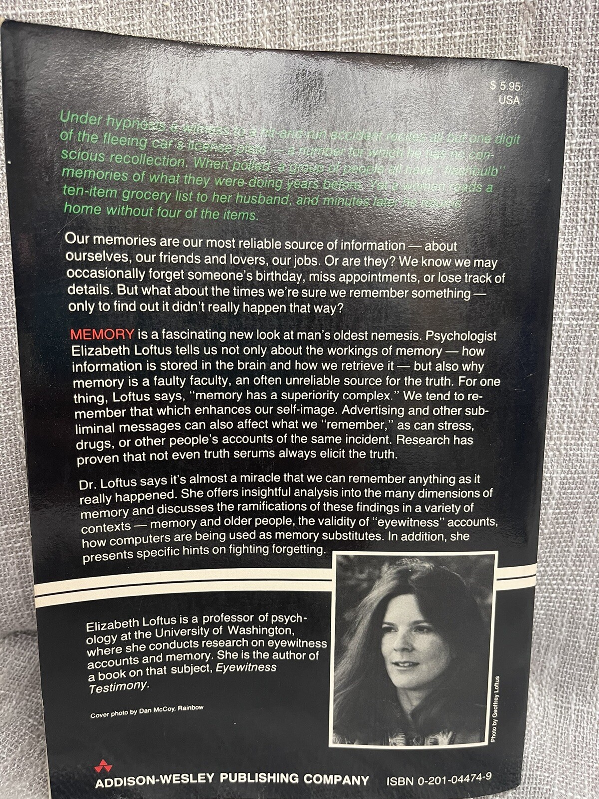 Memory, How We Remember & Forget - Elizabeth Loftus