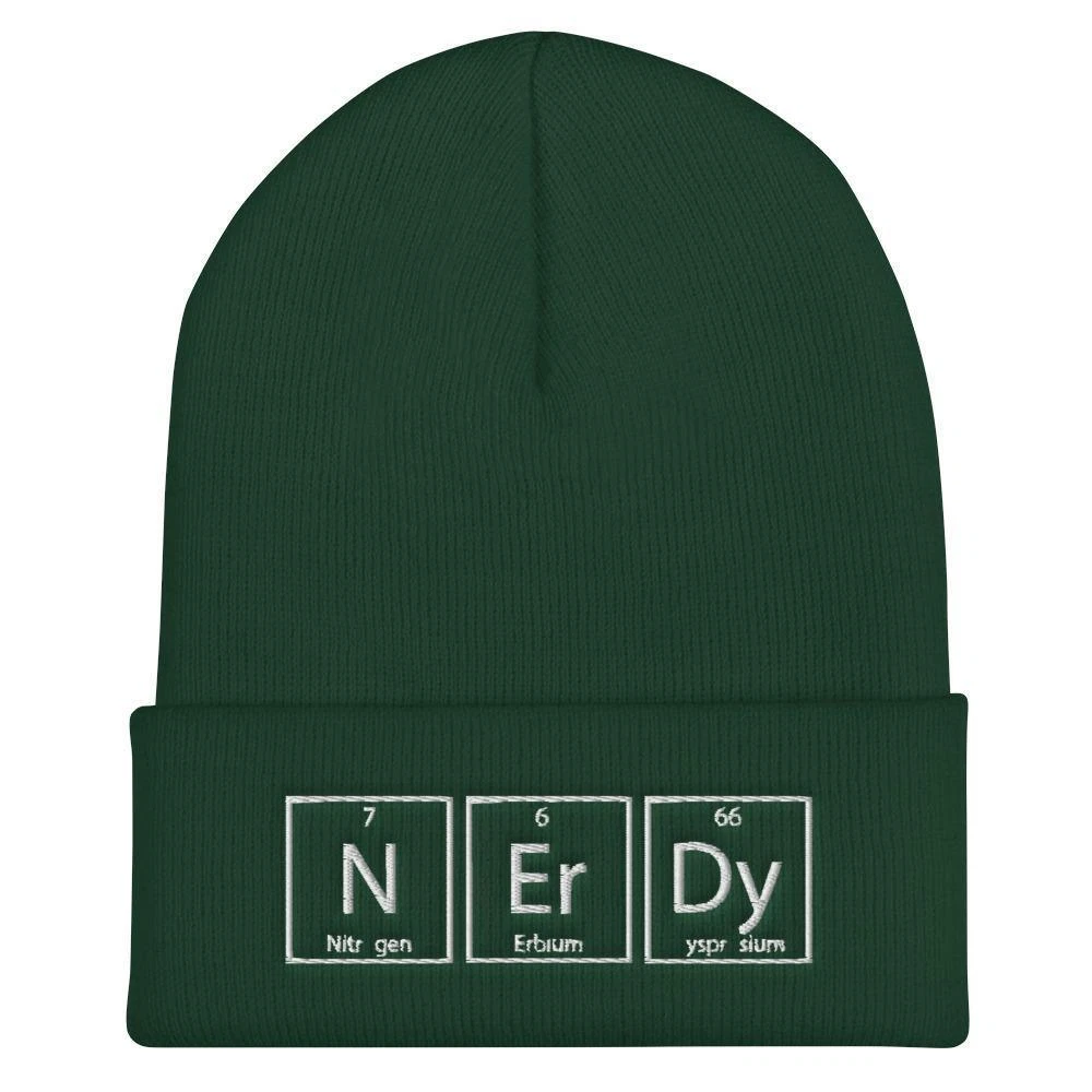 Nerdy Embroidered Unisex Cuffed Beanie
Opens in a new window or tab