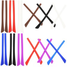 12Pairs Silicone Eyeglasses Temple Tips for Enhanced Comfort and Fit