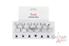 Genuine Fender CHROME '70s F Tuners Strat/Tele Stratocaster/Telecaster Machines