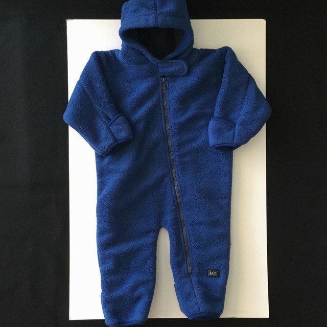 baby fleece bunting suit