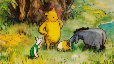 Winnie-the-Pooh Shepard 1926 Classic Illustration Art for