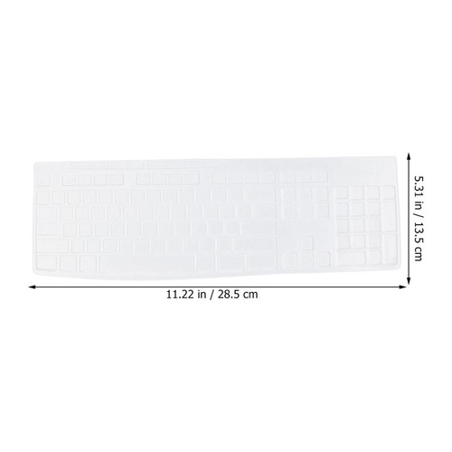 Keyboard Protective Film Cover Protector Convenient Arranger Dust - Afbeelding 2 van 11
