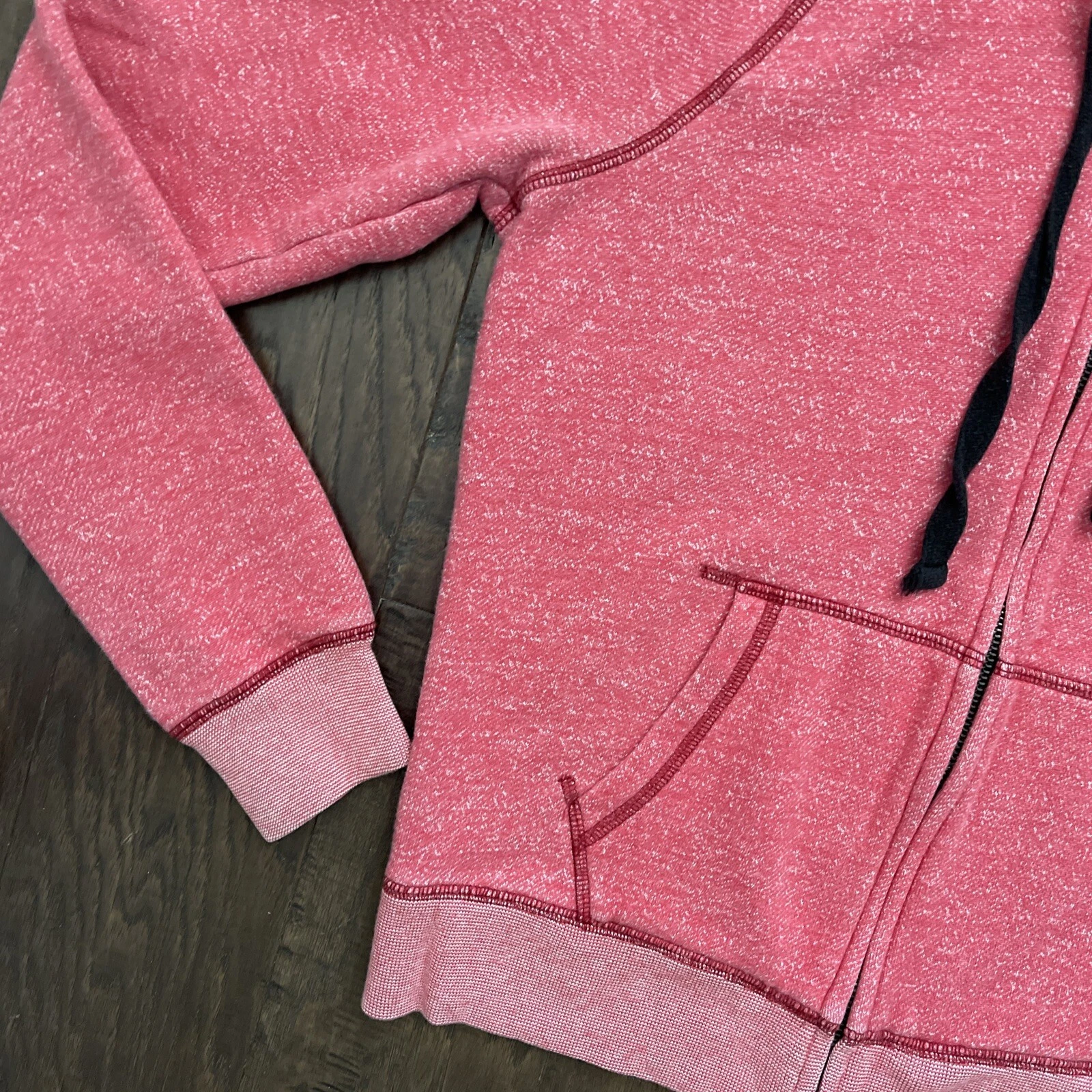 UNDERCOVER Felpa con cappuccio grafica Victoria Secret rosa ""Love PINK"" taglia small