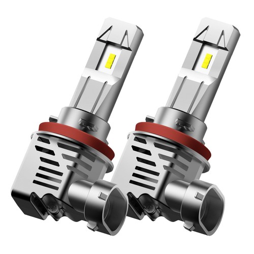 AUXITO H8 H11 LED Headlight Bulb Conversion Kit High Low Beam White Super Bright - Picture 10 of 11