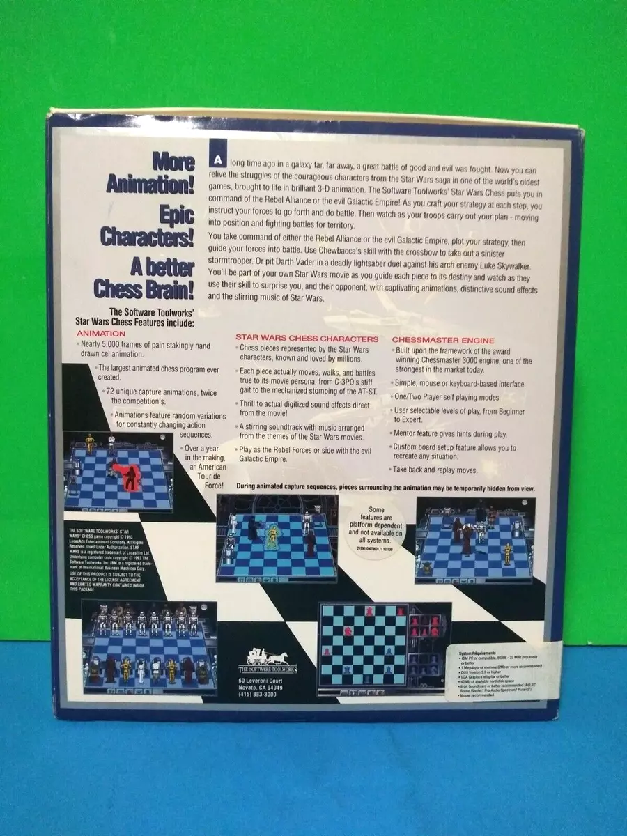 Software Toolworks - Star Wars Chess - 1993 