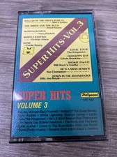 Super Hits Vol 3 Cassette Tape 1987 Highland Music