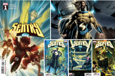 THE SENTRY - KOMPLETTES 4-TEILIGES SET - MARVEL COMICS - EINGETÜTET & KARTON
