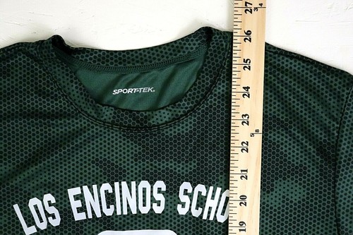 Los Encinos School Eagles Youth T-shirt XL Sport-Tek 100% Polyester Active - Picture 5 of 7