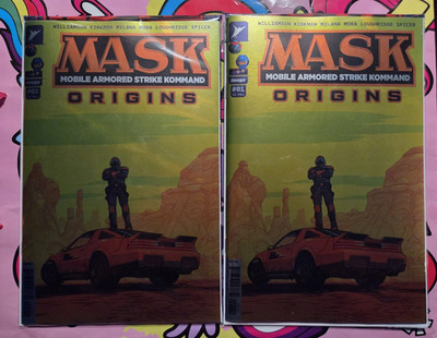 M.A.S.K. Origins #1 Foil Cover, NM Blind Bag Exclusive Image Comics 2026