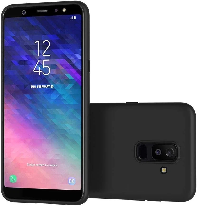 Coque Noir Slim pour Samsung Galaxy A6 PLUS 2018 TPU Silicone Anti Choc - Photo 3/4