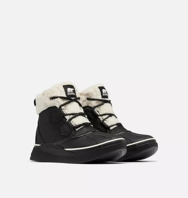 Sorel Out N About IV Chillz wasserdichte Damenstiefel schwarz, kreidefarben NEU