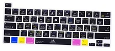  Logic Pro X Shortcuts Hotkey Silicone Keyboard Cover Hotkey-Logic Pro X