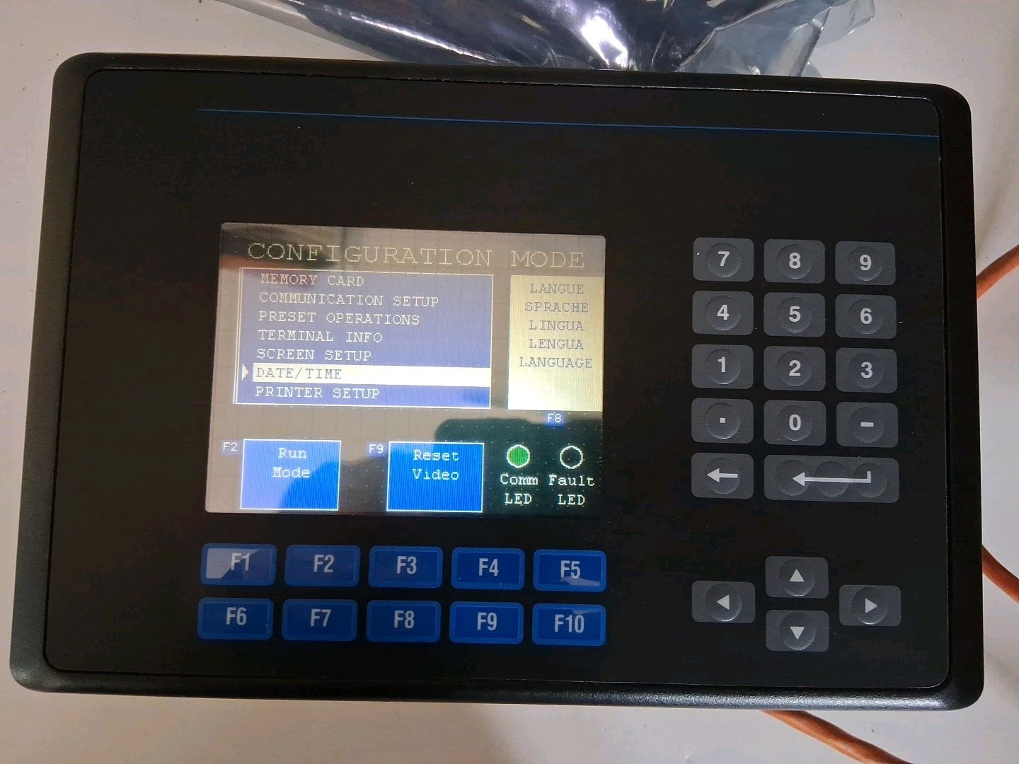 Allen Bradley 2711-B6C8, SER-B, REV-K, FRN-4.21,