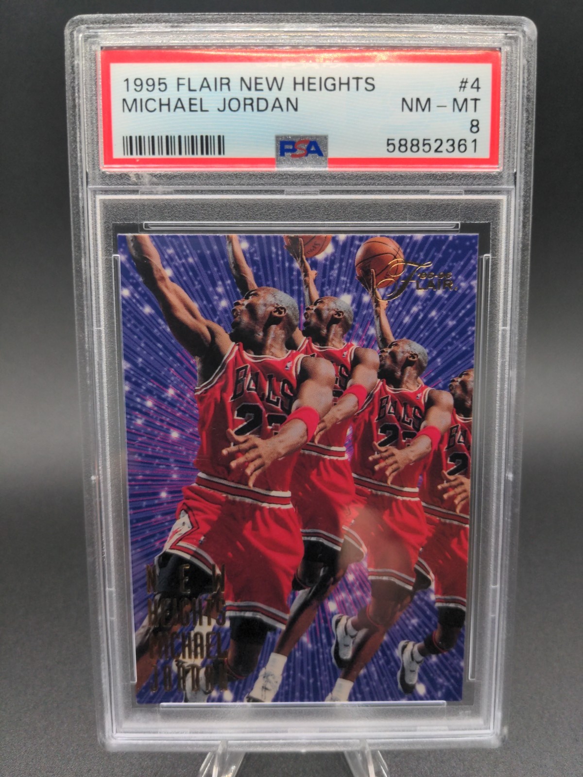 1995- 1996  Flair New Heights Michael Jordan #4 ⚜️