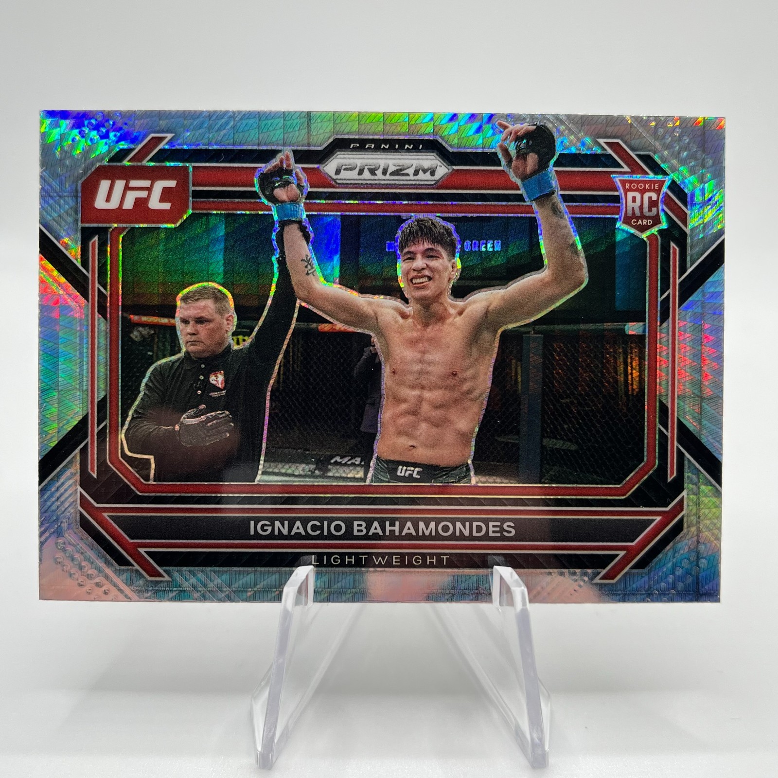 2023 Panini Prizm UFC Hyper Prizm Ignacio Bahamondes #62 Rookie RC QTY