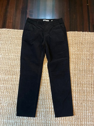 Vince Black Thin Wale Sz 2 Corduroy Pants