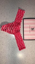 NWT Vintage Pink By Victoria's Secret Thong Panties Size M
