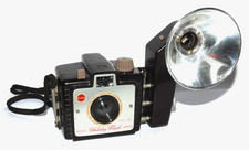 Kodak Brownie Holiday Flash Camera And Kodak Midget Flash -TESTED - READ