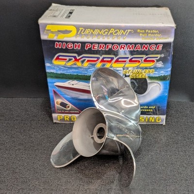 NOS Turning Point Express Stainless Steel Propeller E-1421 14-1/4x21 RH 3-Blade