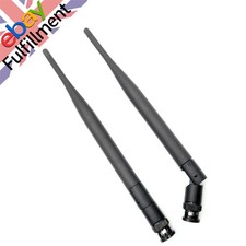 UHF 500MHz-900MHz BNC Male Antenna 2pack For Wireless Microphone System Receiver