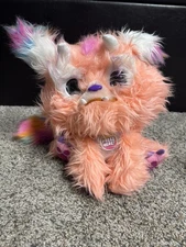 Furlings Yeti Plush Toy Cleo Interactive Stuffed Animal Giggles Growls Works