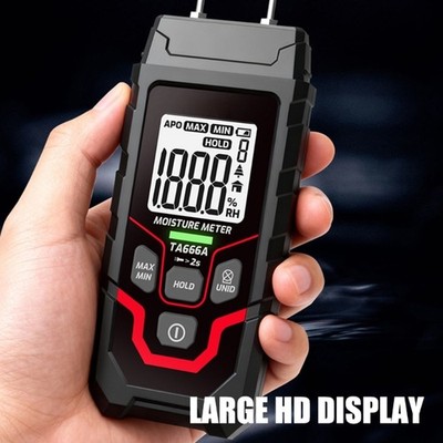 Easy Carry Moisture Tester Fast Response for Construction & Carpentry Use