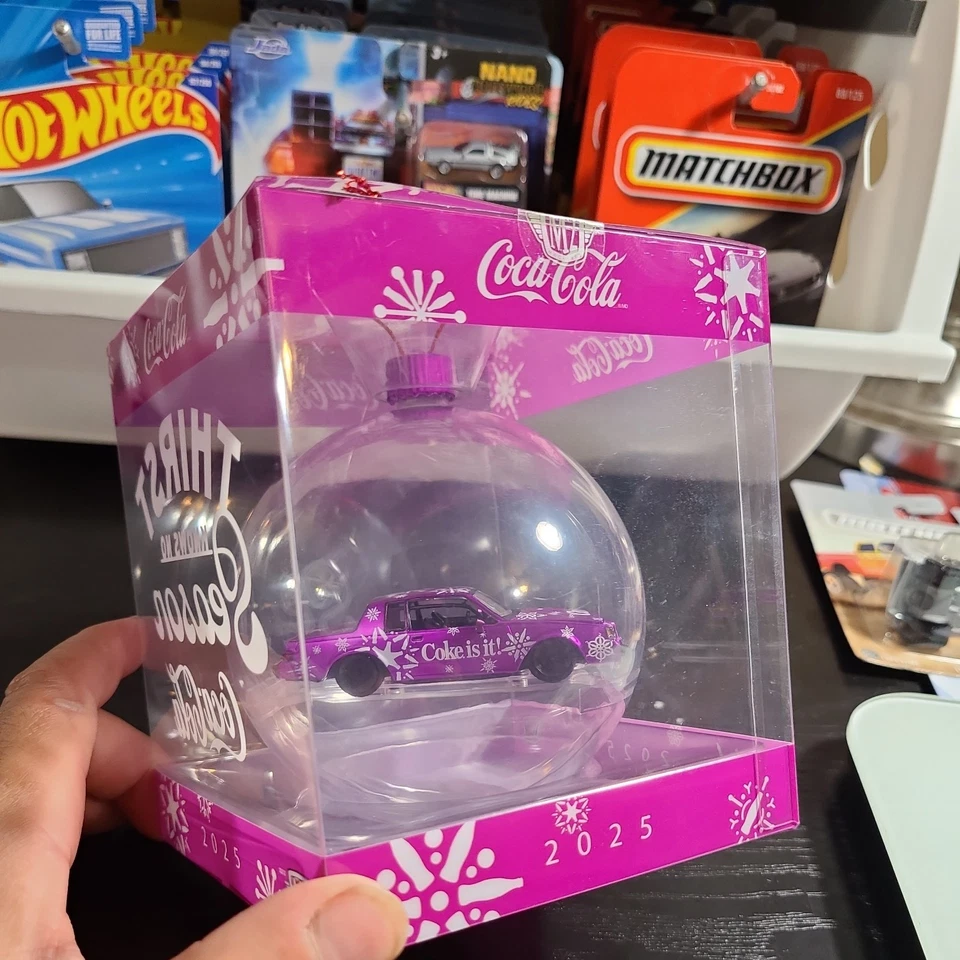2025 M2 Machines Coca-Cola   Ornaments ~NIP~ 1987 Buick Grand National - Image 4 of 4