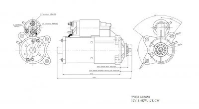 Arranque nuevo para Ford Explorer/Mercury Mountaineer 02-05 4,6 L V8 1L2Z-11002-AARM Foto 2 de 4