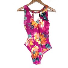 Kona Sol Swimsuit Women s Large Floral Build ...