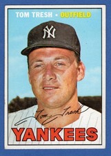 1967 Topps - Tom Tresh #289 New York Yankees VGEX/EX FREE SHIP!