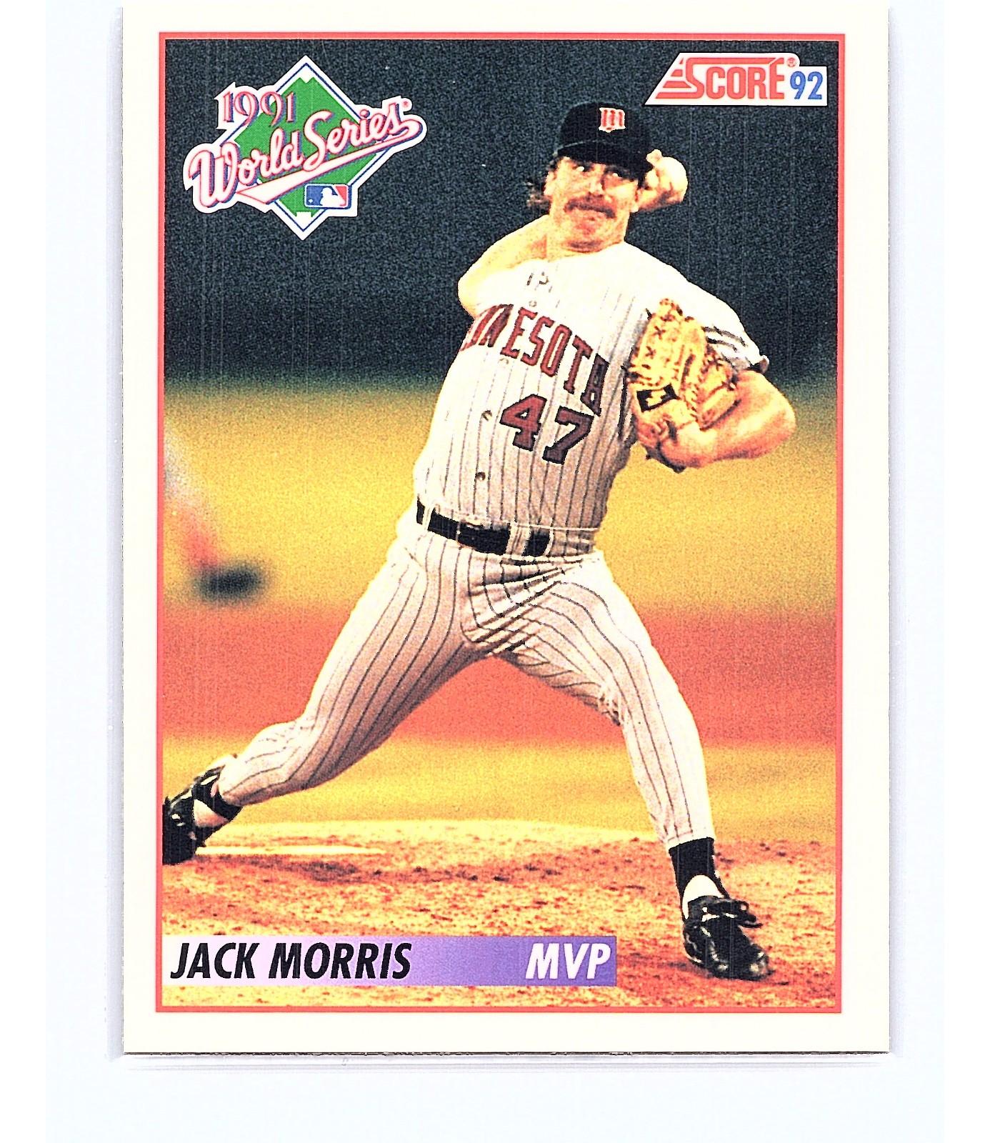 1992 Score Highlights Jack Morris #798