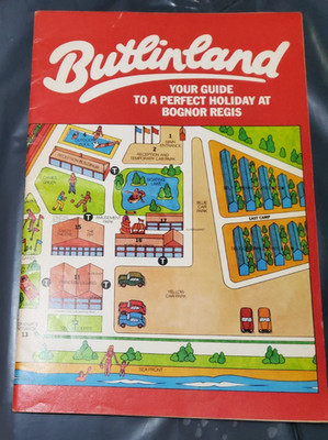 BUTLINS BOGNOR REGIS 1975 PROGRAMM FERIENLAGER SUSSEX