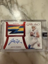 2020 Justin Herbert Flawless RPA Rookie Black Box 1/1 One of One